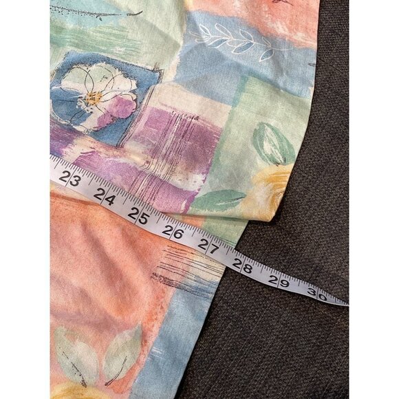 Maxi Pleated Long Pastel Vintage Alfred Dunner Skirt Sz 14 P - Picture 7 of 7